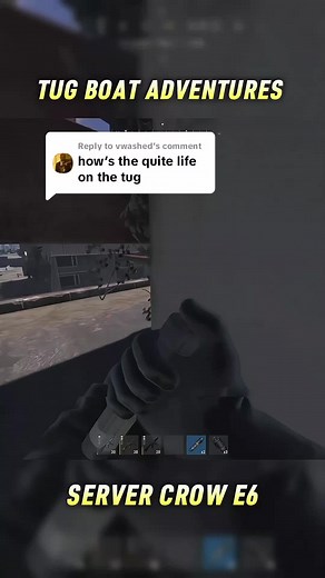 Tug on It Crow E6: Rust Console Edition Gameplay