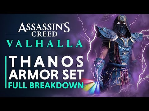 NEW Thanos Armor Set in AC Valhalla is complete chaos...
