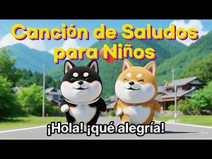 Canción de Saludos para Niños | Aprende 15 Saludos | Kids' Greeting Song | Learn 15 Greetings 인사송