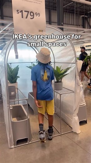 IKEA’s Small Greenhouse 👀