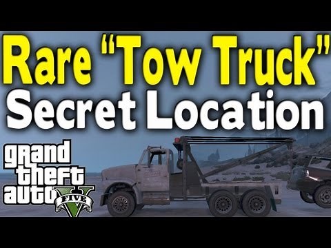 GTA 5 - RARE "TOW TRUCK" LOCATION (Rare Car Guide #10) [GTA V]