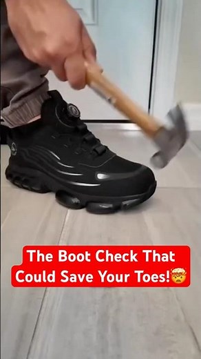 Why Construction Workers Tap Their Boots!