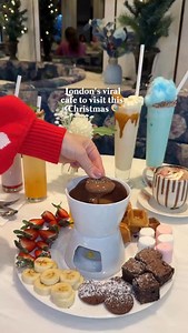 8.4K views · 434 reactions | Café to visit in London this festive...
