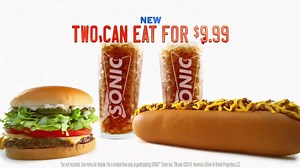 Our 2 Can Eat for $9.99 deal has arrived. Just try not to drool on your keyboard. | Sonic Drive-In