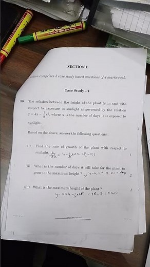 🔥CBSE Maths Most Important Case Studies | Class 12 Maths 2026🤘#boardexam #shorts #class 12 #exams