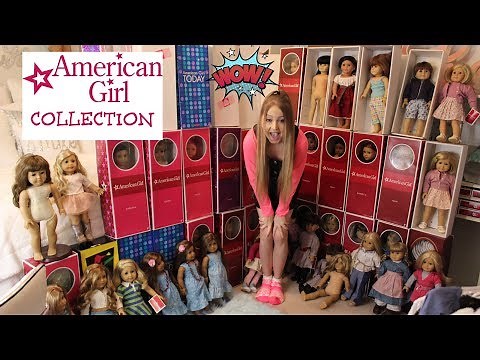 Huge American Girl Doll Collection!