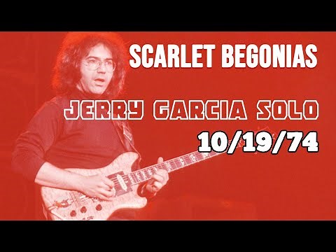 Scarlet Begonias - Jerry Garcia Guitar Solo (Winterland 1974)