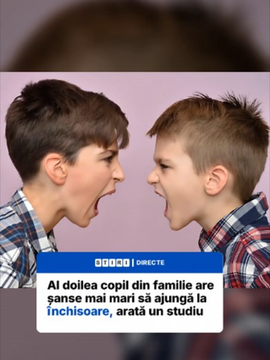 Al doilea copil are mai multe probleme de comportament? Ce arată studiul britanic