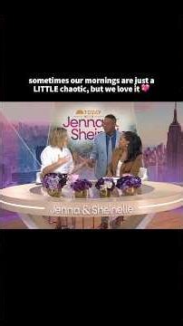 You never know what's going to happen in the studio during #JennaandSheinelle 🤣💕!