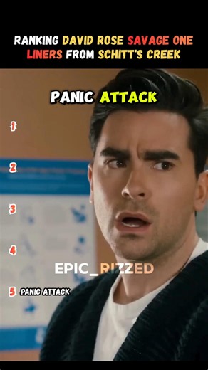 Ranking David Rose’s savage one liners From Schitt's Creek😂🔥