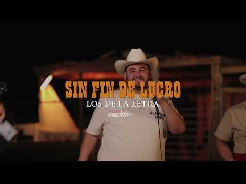 Sin Fin De Lucro - Los De La Letra (En Vivo 2026)