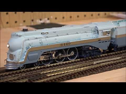 Review: Broadway Limited Brass Hybrid Blue Goose! ATSF #3460 BLI Paragon 4!