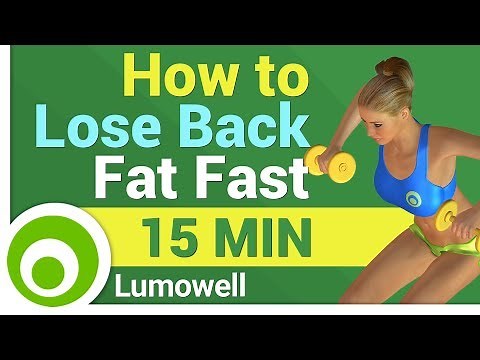 How to Lose Back Fat Fast