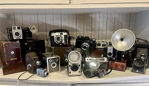 Curated Vintage Camera Collection | Kodak, Ansco, Bell & Howell | 1900s–1970s Photography and Film Decor - Etsy