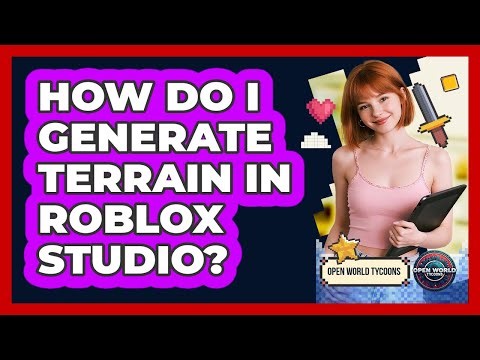 How Do I Generate Terrain In Roblox Studio?