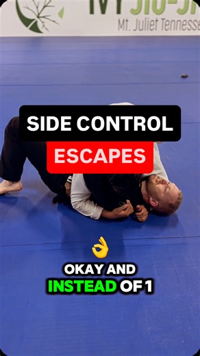 19 reactions | Side control escape. Since everyone sucks at jiu-jitsu and hates side control. #jiujitsu #jiujitsulifestyle #bjjlifestyle #bjj #bjjlife #oss | KevinsJiujitsu | Facebook