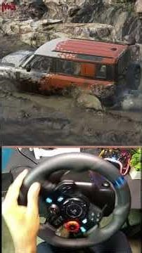 DEFENDER Offroading - Snow Runner | Logitech g29 gameplay