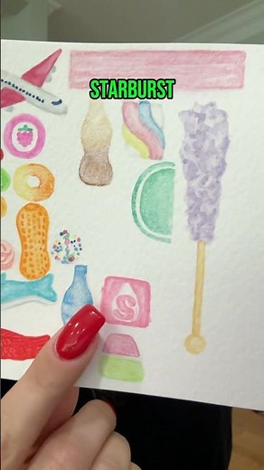 How to Paint a Starburst in 18 Seconds Tutorial ✨