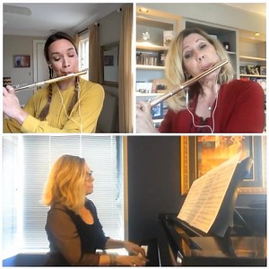 Happy 100th Birthday to DSO Director Emeritus Mort Harris! Though we cannot gather in person to celebrate this momentous occasion, the entire DSO family sends their love and appreciation for all you have done for our orchestra and community. DSO flutists Sharon Sparrow and Amanda Blaikie have recorded a special musical tribute to share with you on this great day. | Detroit Symphony Orchestra