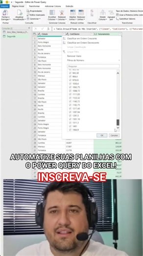 Use Power Query to automate all your spreadsheets in Excel.