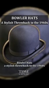 Bowler Hats A Stylish Throwback to the 1960s 😲 | Amazing Time Capsule