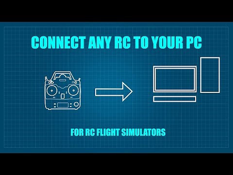 Connect any RC to your computer to use it on any flight simulator or video games