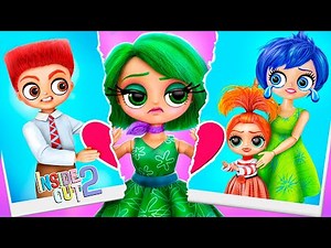 Inside Out 2: Joy vs Disgust! 31 DIYs for LOL OMG