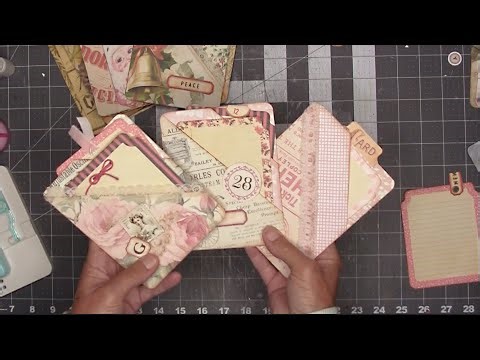 Super Fast & Easy Folded Journal Pockets Inserts from Kits or using any paper you have! So fun!