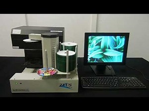 Zeus / Olympus 2H Automated CD DVD BD Publisher w/ SpeedJet Inkjet Printer & 220 Disc Capacity