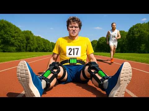 Can I Beat An Ultra Runner Using Robot Legs? (Exoskeleton)