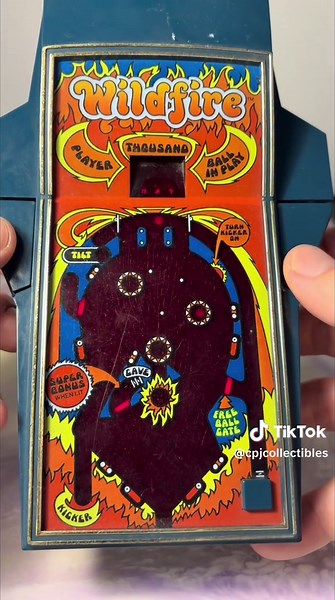 1979 Parker Brothers Wildfire Handheld Electronic Pinball