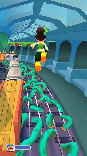 Subway Surfers game new best 4 characters Subway surf 🏄 raining gameplay #subwaysurfers #gaming
