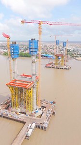 176K views · 2.6K reactions | New Demerara Habour Bridge progressing smoothly. The new bridge will be 2,798 meters long and will have four lanes for roads and bicycle paths. #VisitGuyana | Visit Guyana | Facebook