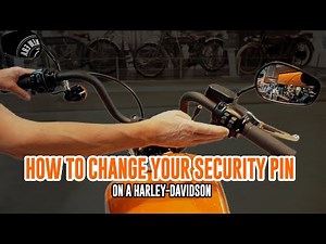 How To Change Your Security PIN On A Harley-Davidson