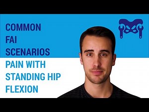Common "FAI" scenarios: Pain with standing hip flexion
