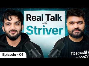 Real Talk with Striver DSA Careers and Building TakeUForward | Manu Arora
