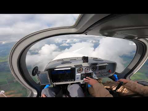 Grob G109B Able Rotax test flight RAW VIDEO NORDIC GLIDING