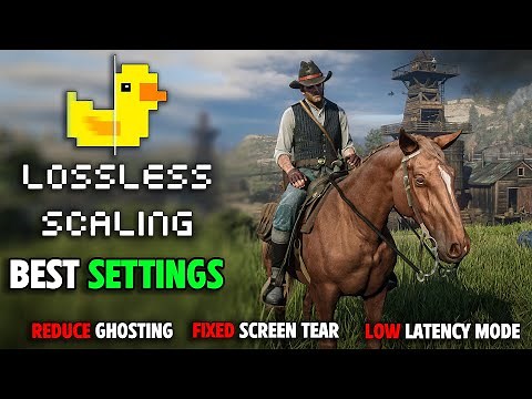 Best Lossless Scaling Frame Generation Settings | Reduce Ghosting, Flickering & Latency