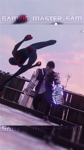 Miles Morales EDIT 14 #theultimatespiderman #spidermanatsv #gaming #spiderman #spidermanps4 #marvel