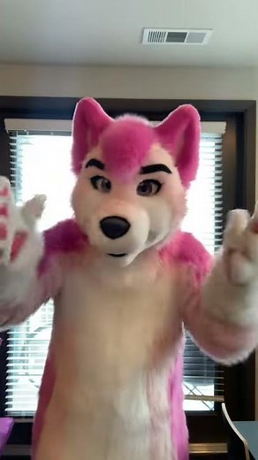 POV: Fursuiter gives you a hug!