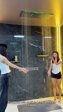 The Ultimate Bathroom Upgrade Smart Toilet, High Tech Sink, and Modern Shower