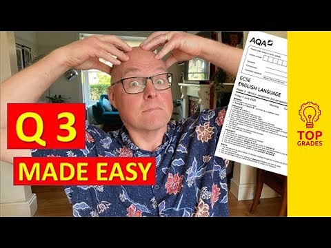 AQA Q3 Language Paper 2 Full Mark Answer and Method