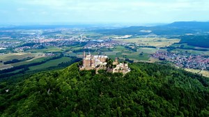 Hohenzollern Castle: Drone views of Germany's second largest castle