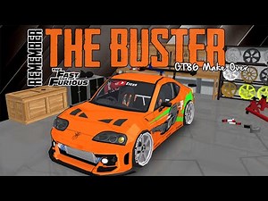 Making Brian O'Conner's Toyota Supra | FR Legends v0.2.5 Car Make Over & Custom Livery