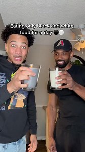 393K views · 16K reactions | Eating only black and white foods for a day ⚫⚪ #reels #comedy #funny | Heyimparis | Facebook