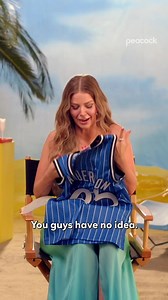 Ariana is a real one 🥹💙 #loveislandusa #OrlandoMagic #NBA (🎥: @Peacock)