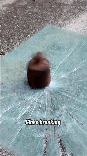Incredible 10 Million Fps Glass Breaking Extreme Slow Motion #shorts