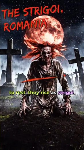 The Strigoi: Shape-Shifter, Blood-Drinker, Unstoppable #romania #folklore #terrifying