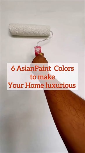 Tutti Futti Design on Instagram: "6 Asian Paint Colors to Make Your Home Look Expensive Tired of boring walls? Here are the 6 best Asian Paints colors that professional designers use to make any room look instantly luxurious and expensive! PRO TIP: Save this Short so you have the color codes for your next home renovation project! LUXURY COLORS FEATURED: 1. Tea Rose (SA17) 2.Iranian Turquoise (SA34) 3.Ivory Stain (SA09) 4. Velour Grey (SA10) 5.Ground Cumin (SA06) 6.Apricot Cream (SA16) #asianpain