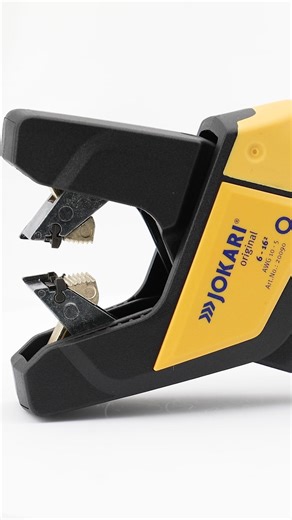 For large conductors with a cross-section of 6 to 16 mm², our automatic Wire Stripper No. 6-16² is the effortless expert! We've summarized the features and advantages of the automatic wire stripper in a video ⬇️ More information about the JOKARI 6-16²: jokari.de/en/products/detail/wire-stripper-no-6-162 | Jokari USA | Facebook